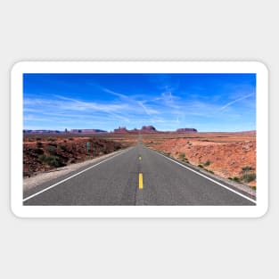 Road to Monument Valley Sticker
